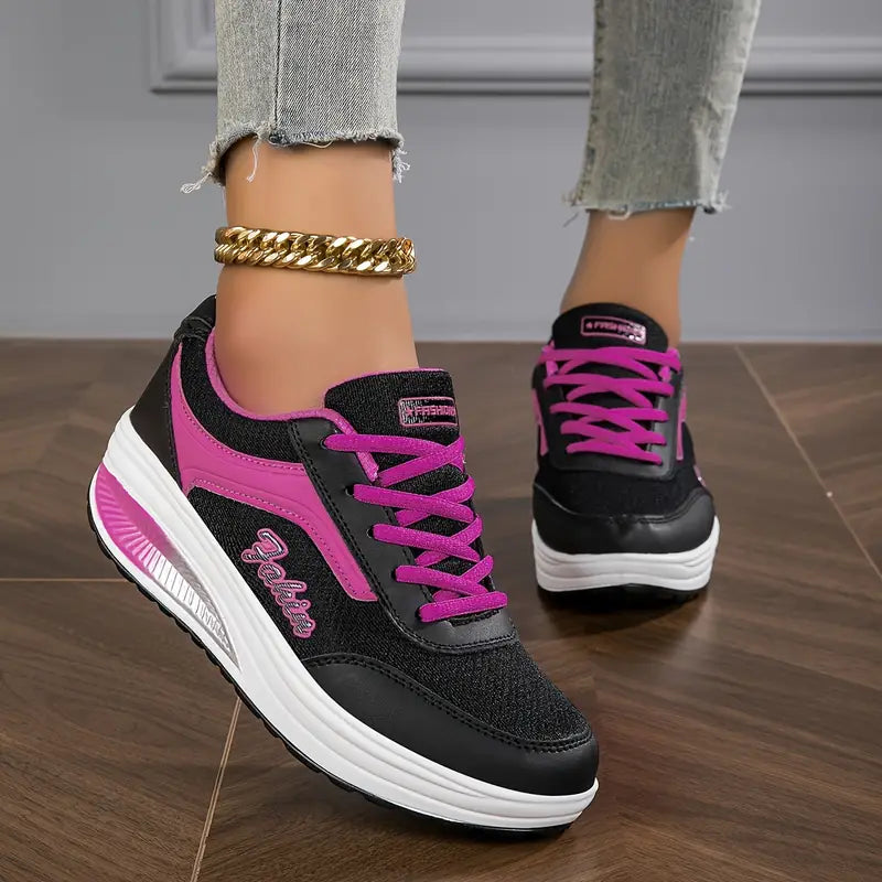 Veloria | Zapatillas para mujer con cordones y diseño cómodo con suela de apoyo