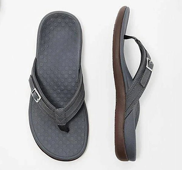 Julia | Chanclas ortopédicas con tira de hebilla ajustable