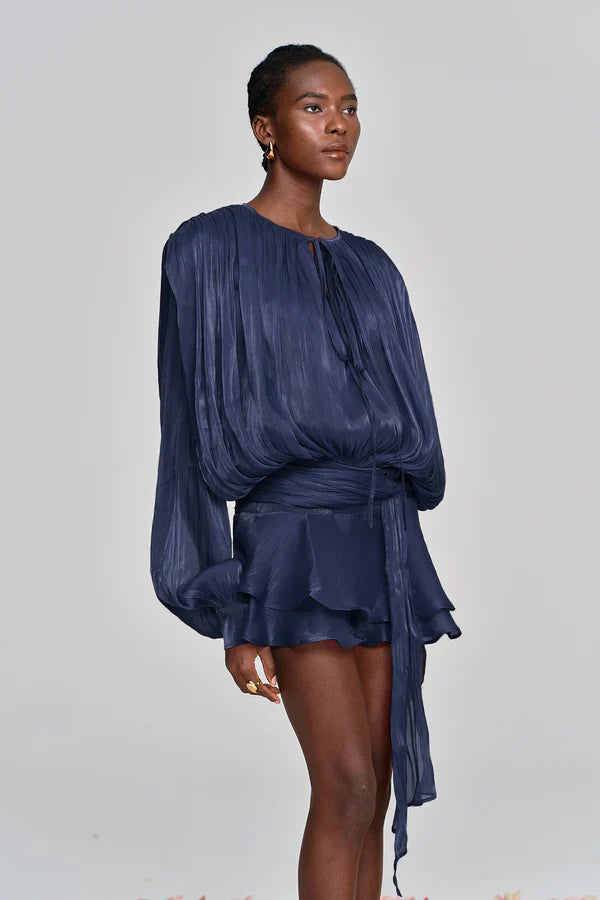 Fermina | Women's Elegant Mini Dress with Puffy Sleeves