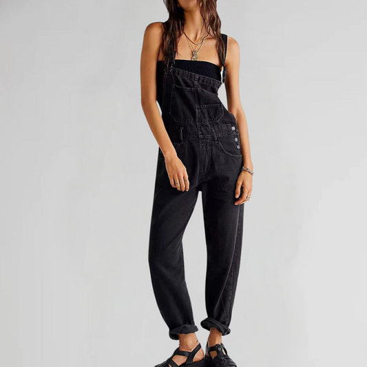 Zahara | Peto holgado para mujer con tirantes y bolsillos | Casual