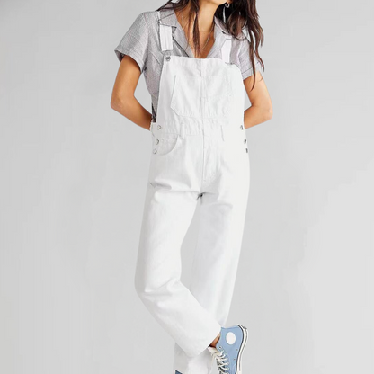 Zahara | Peto holgado para mujer con tirantes y bolsillos | Casual