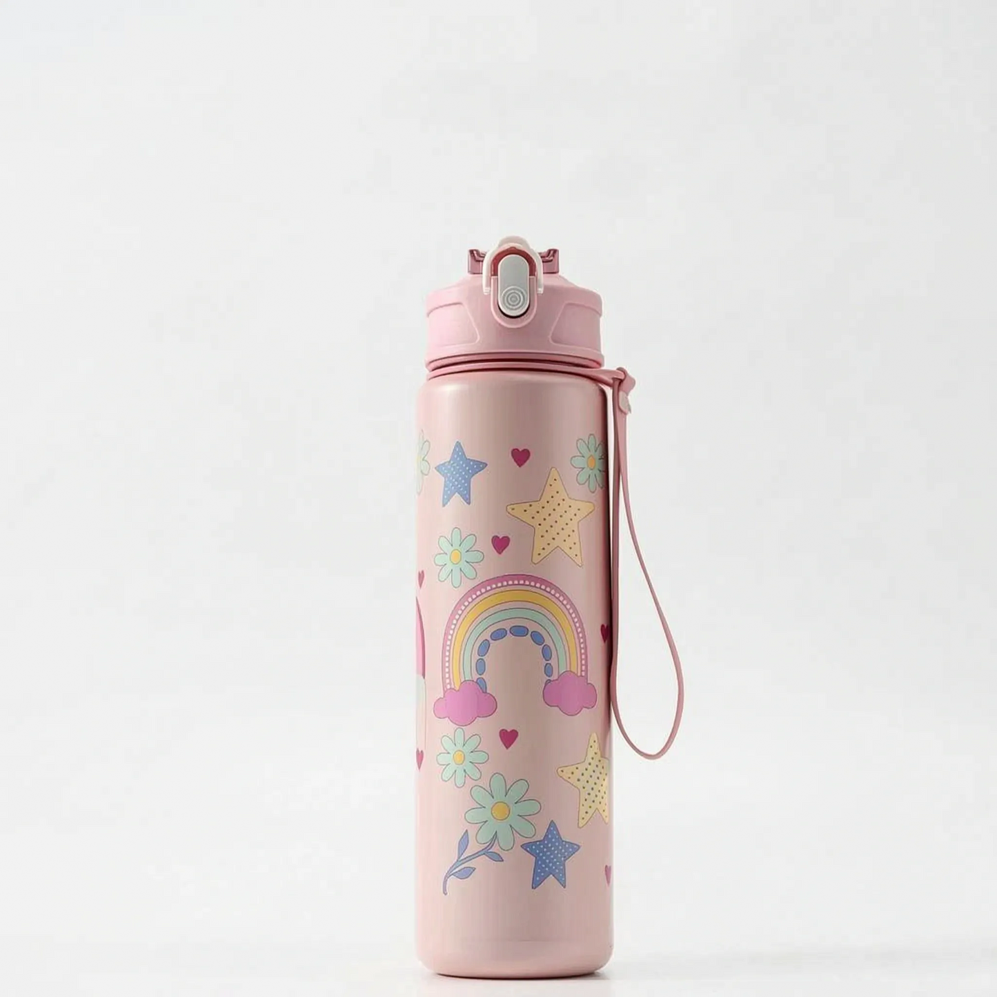 Auri | Wiederverwendbare Flasche mit Dinosauriern und Handschlaufe