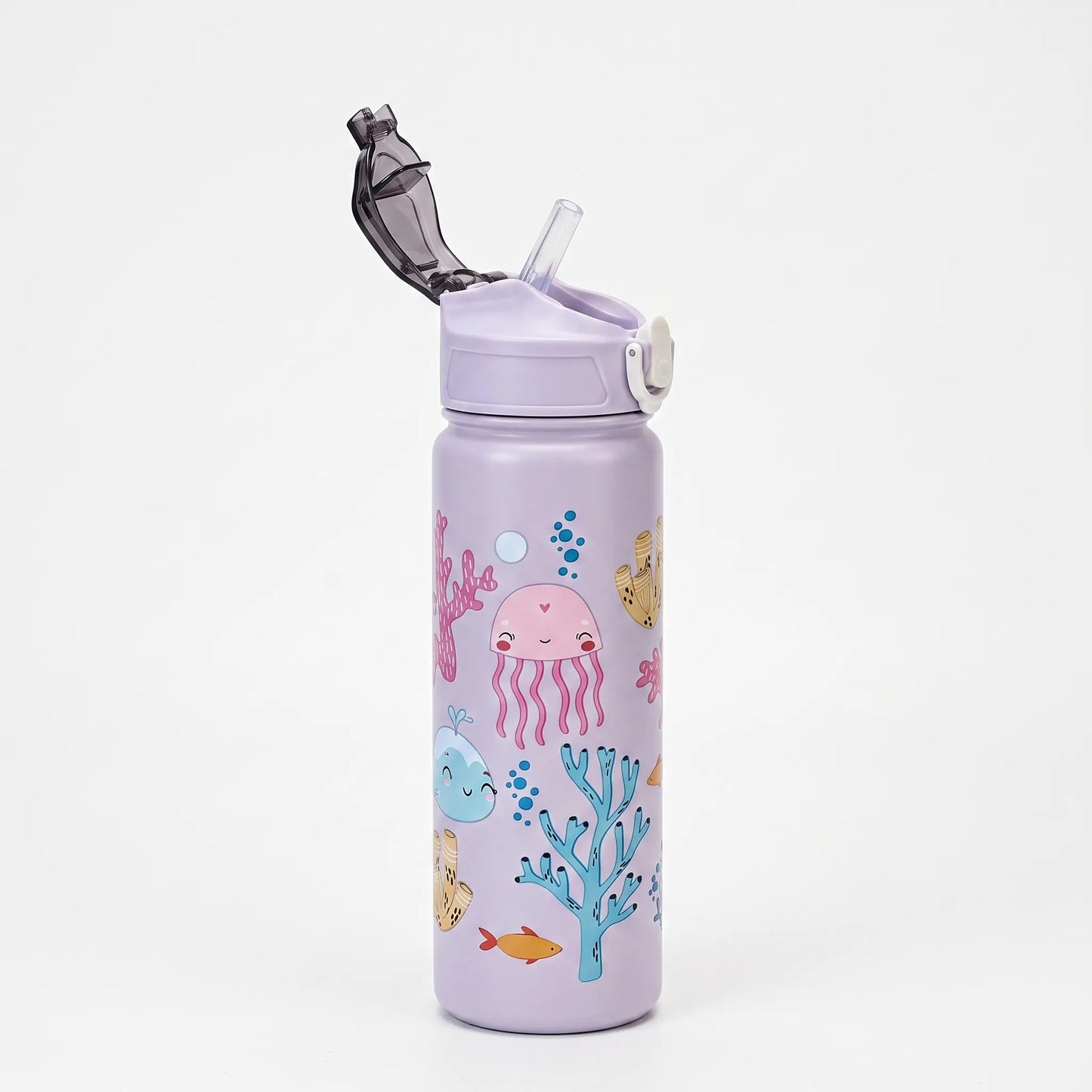 Auri | Wiederverwendbare Flasche mit Dinosauriern und Handschlaufe