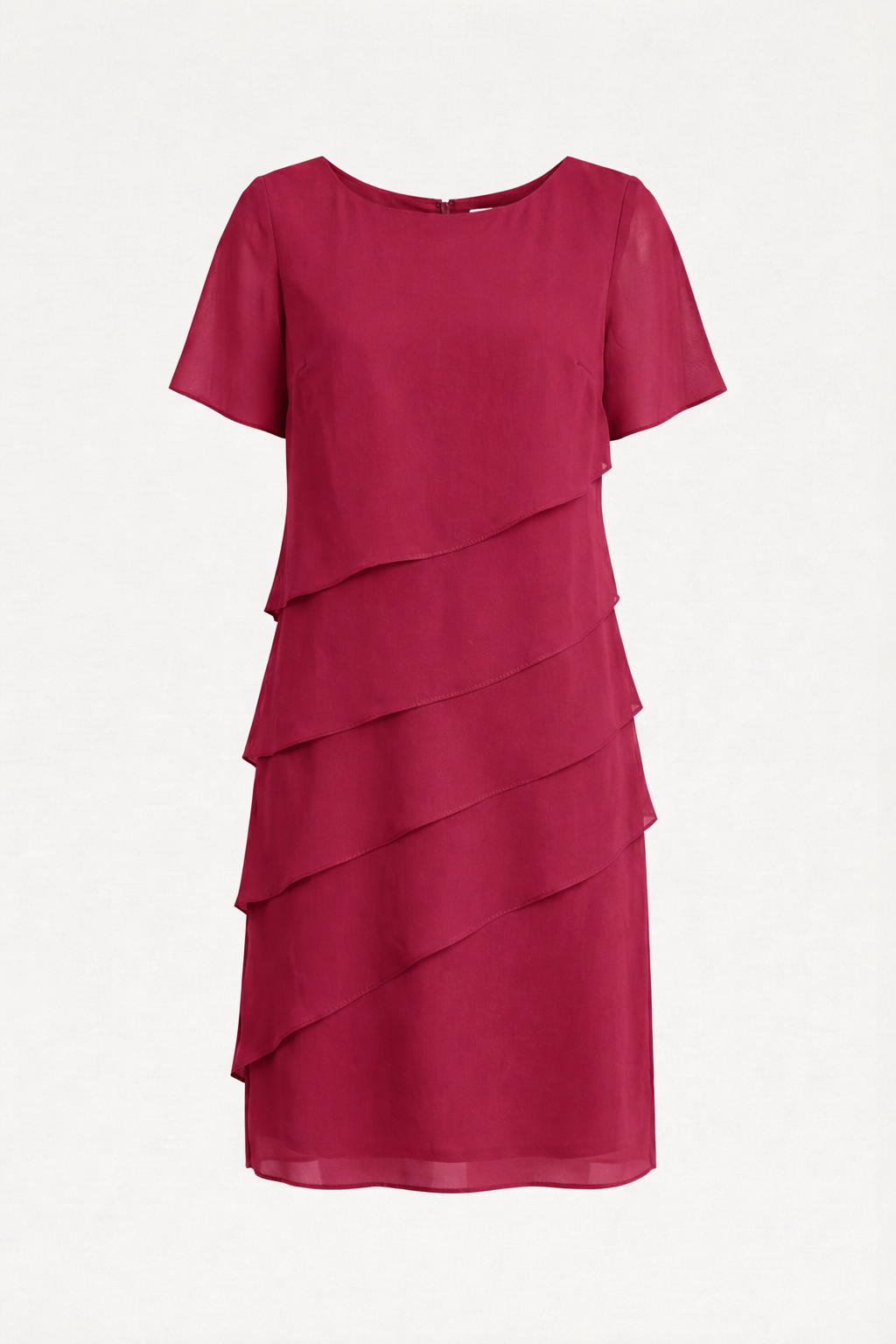 Marta | Vestido elegante para mujer con diseño de capas frontales