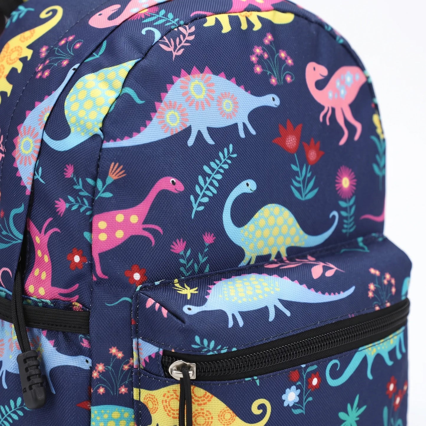 Lior | Mochila infantil con estampado de dinosaurios coloridos