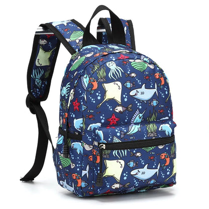 Lior | Mochila infantil con estampado de dinosaurios coloridos