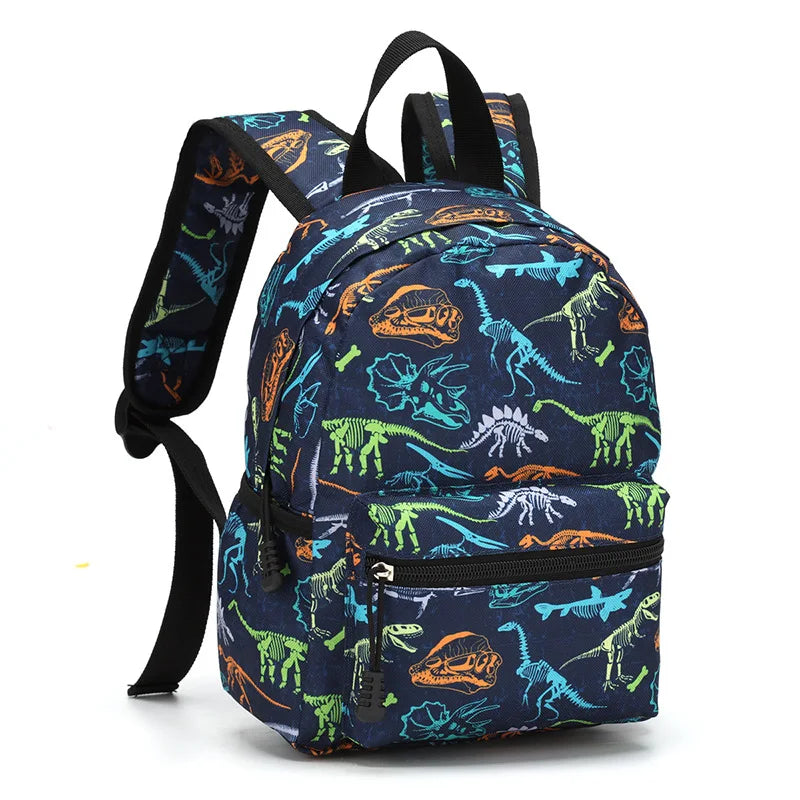 Lior | Mochila infantil con estampado de dinosaurios coloridos