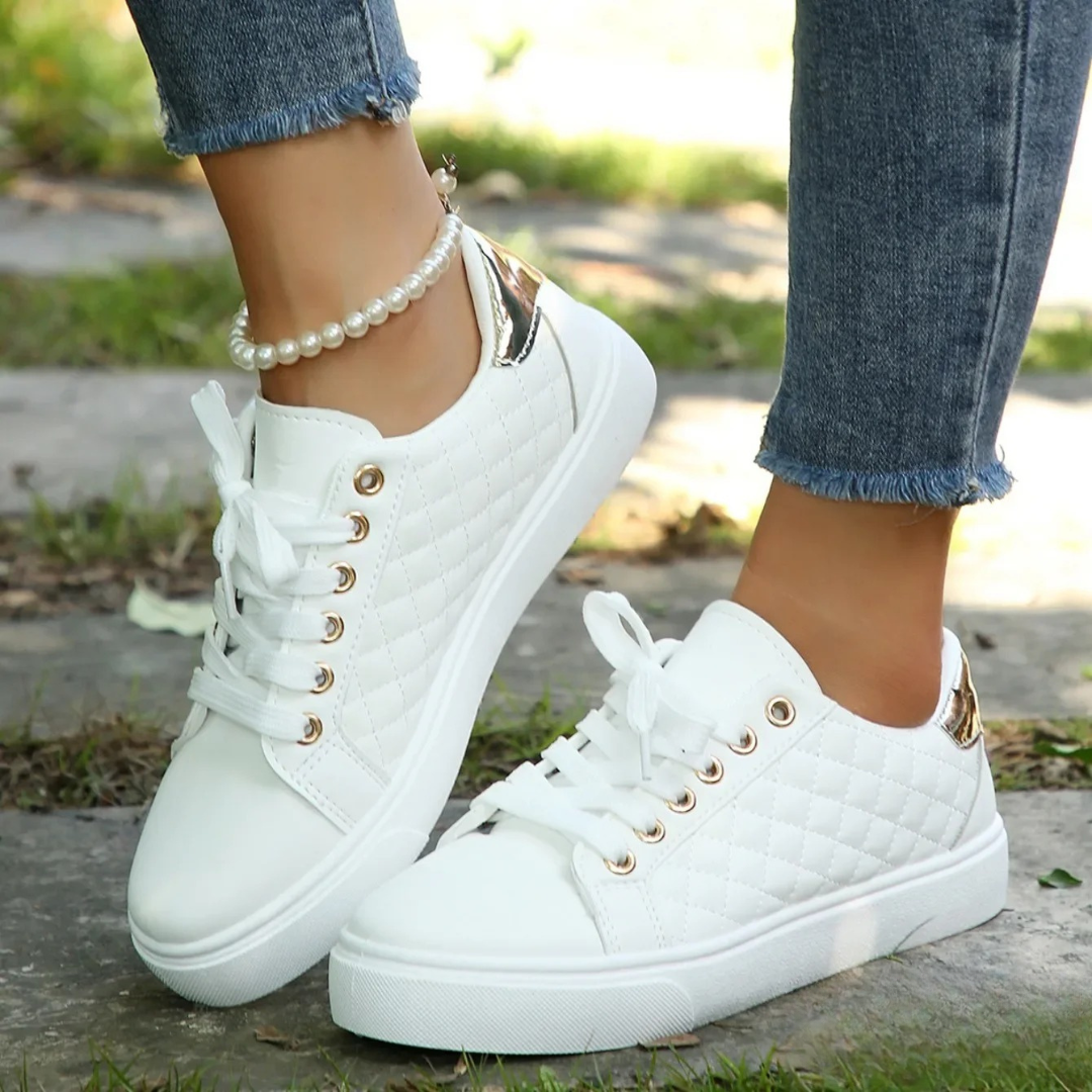 Eloria | Zapatillas para mujer con cordones y diseño acolchado y cómodo