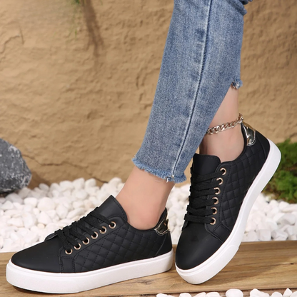 Eloria | Zapatillas para mujer con cordones y diseño acolchado y cómodo