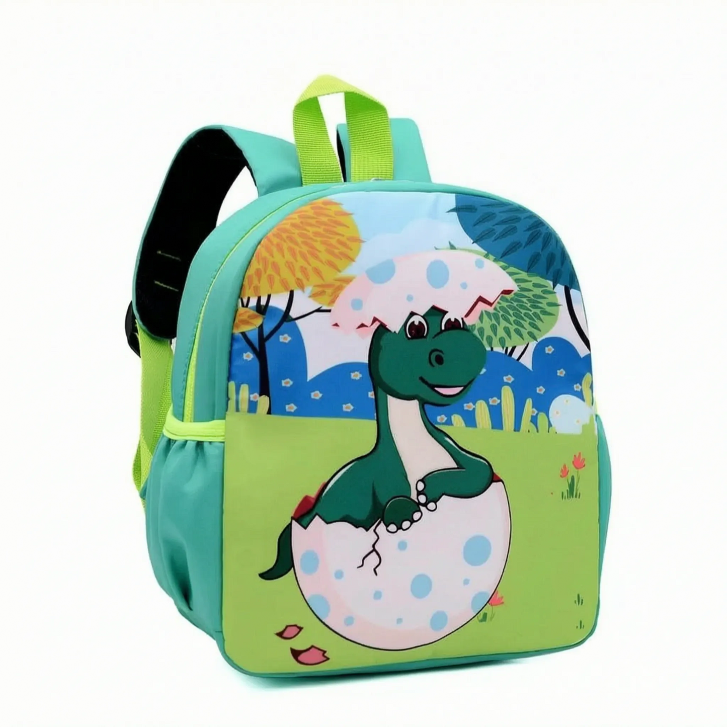 Suki | Mochila escolar infantil con dinosaurio y cremallera