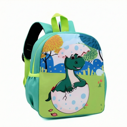 Suki | Mochila escolar infantil con dinosaurio y cremallera