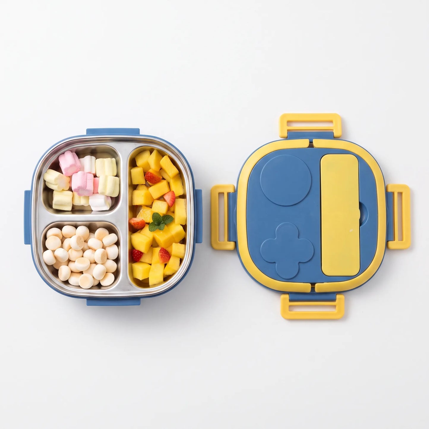 Luni | Fiambrera bento infantil con compartimentos dobles