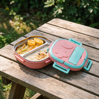 Luni | Fiambrera bento infantil con compartimentos dobles