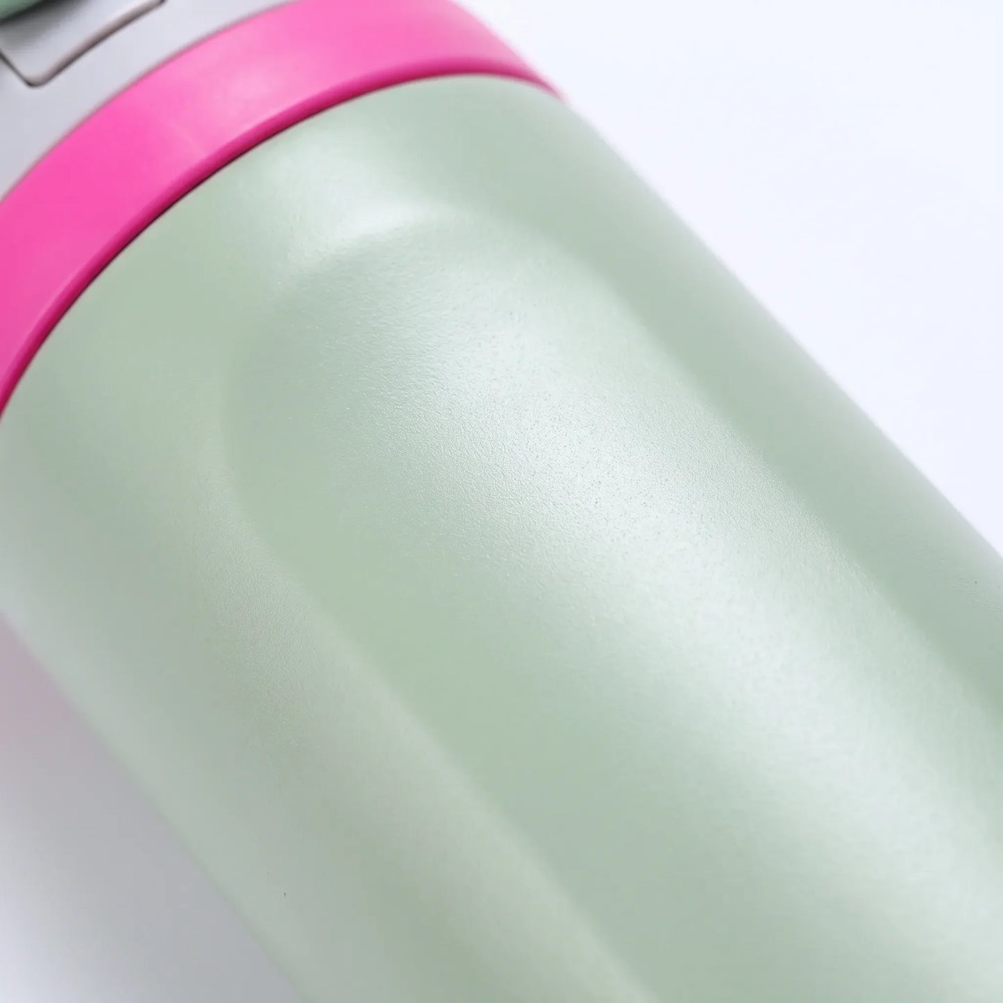 Delfina | Botella térmica cilíndrica con tapa abatible aislada