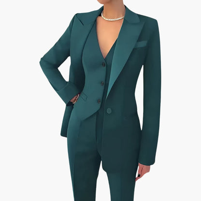 Josefina | Traje de boda para mujer con blazer y pantalón recto