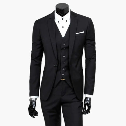 Cesar | Hochzeitsanzug für Herren mit Jacke und Weste  