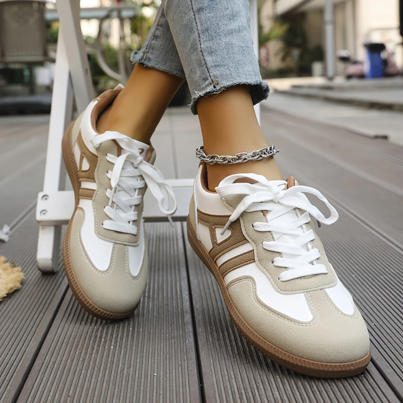 Alviera | Zapatillas para mujer con cordones y diseño cómodo y estilo casual