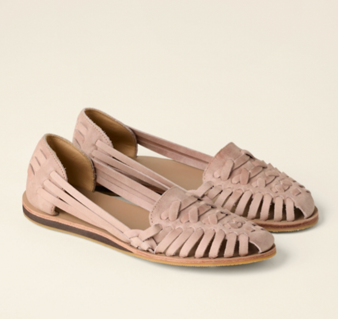 Alinara | Sandalias cómodas tejidas planas de primavera para mujer