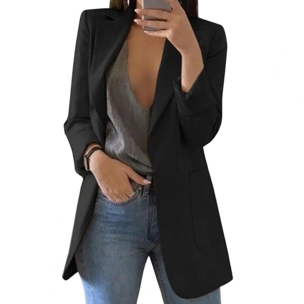 Arvella | Blazer oversize de manga larga | Largo