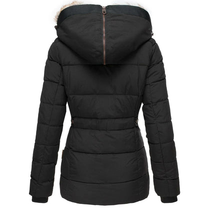Lucía | Winterjacke für Damen mit Fellkapuze  