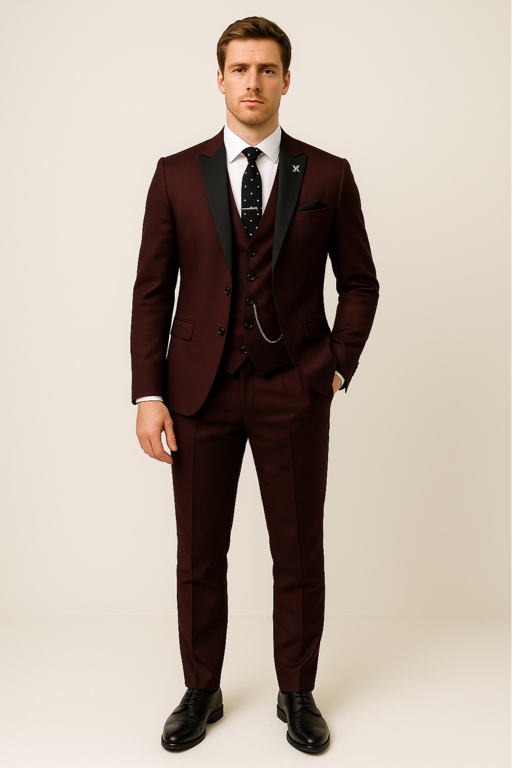 Gael | Traje de primavera para hombre de tres piezas formal