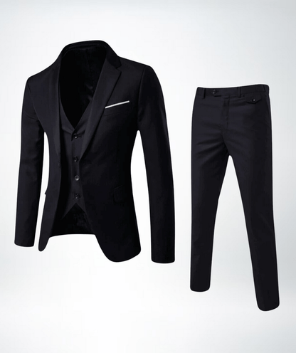 Teodoro | Traje de invierno de tres piezas formal elegante para hombre