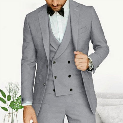 Sergio | Dreiteiliger Herrenanzug mit Slim-Fit-Sakko und Hose  