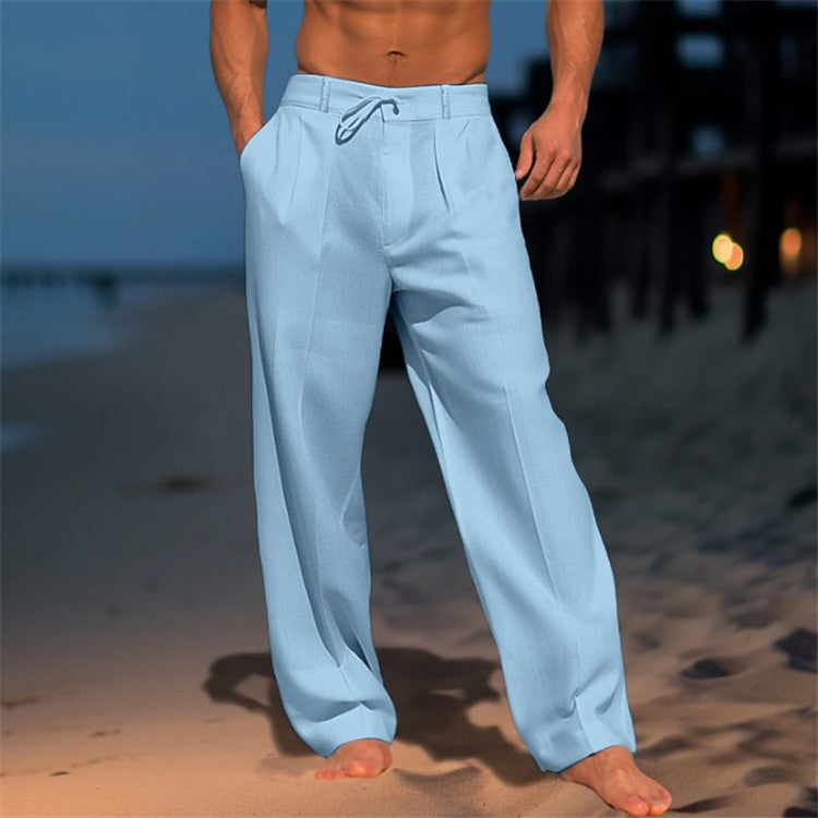 Ricardo | Pantalón de hombre de corte relajado con cintura ajustable