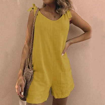 Encarnación | Minikleid für Damen im Sommer, ärmellos  