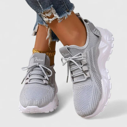 Marbela | Zapatillas de punto para mujer con suela en contraste transpirables | Ligeras