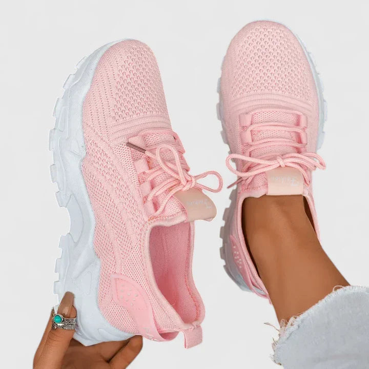 Marbela | Zapatillas de punto para mujer con suela en contraste transpirables | Ligeras