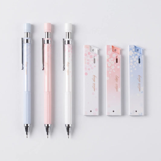 Yori | Set de portaminas con diseño floral en colores pastel