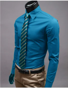 William | Camisa elegante de manga larga para hombre