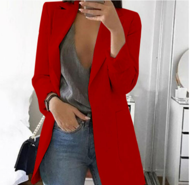 Arvella | Blazer oversize de manga larga | Largo