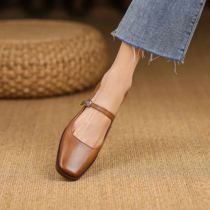 Brionda | Escarpins à talon bloc avec bride pour femme hiver et printemps