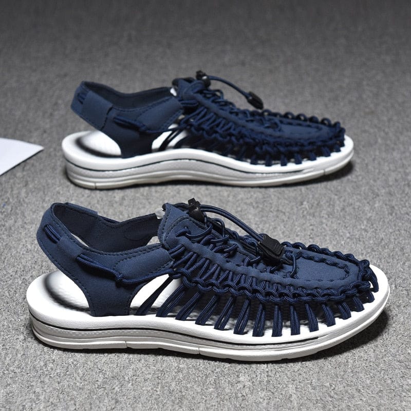Victoria | Sandalias cerradas con cordón ajustable y puntera