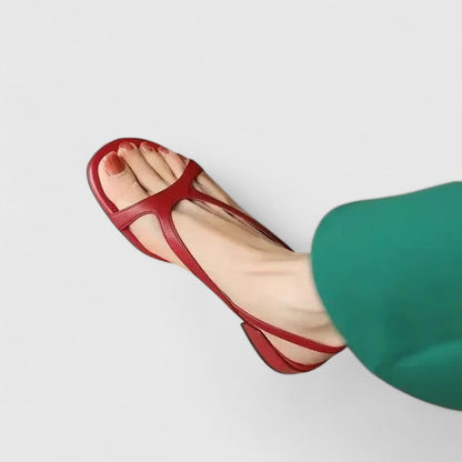 Viviana | sandalias ortopédicas con tira en T y diseño abierto