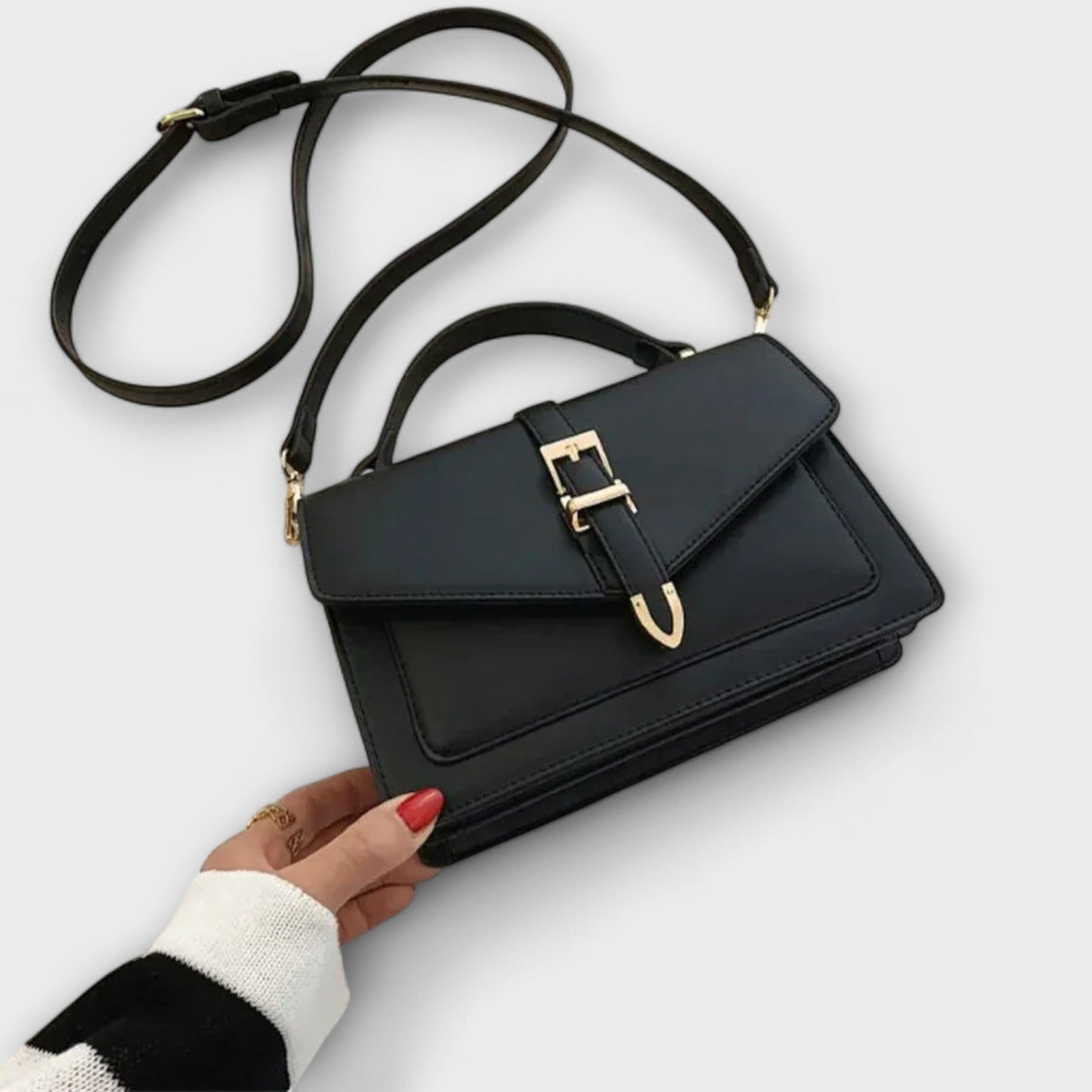 Loravine | Bolso De Hombro Estructurado Elegante Para Mujer | Pulido