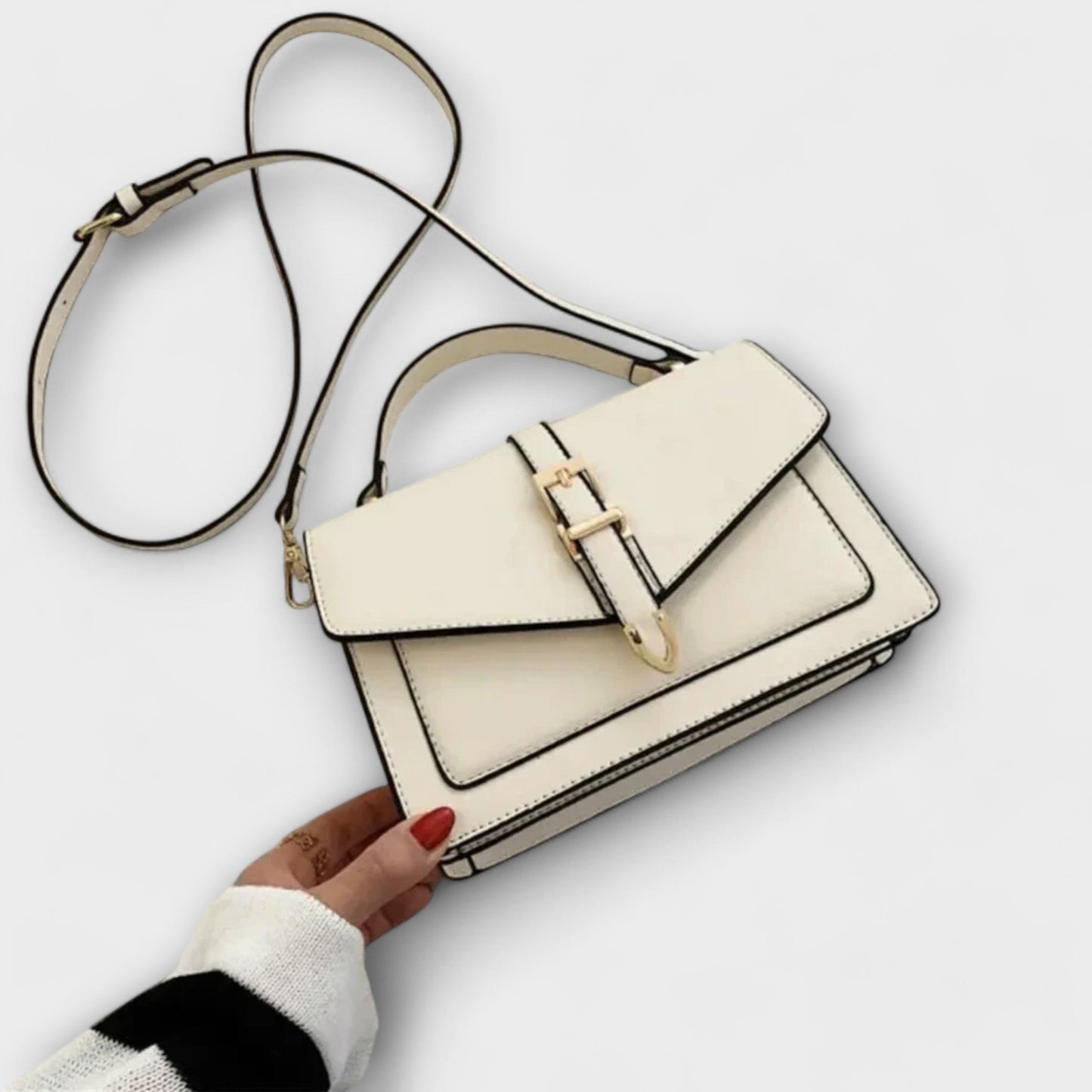 Loravine | Bolso De Hombro Estructurado Elegante Para Mujer | Pulido