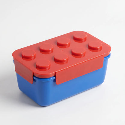 Zuri | Bento-Brotdose mit Fächern und Baustein-Design