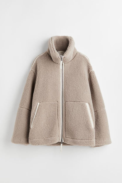 Daniela | Chaqueta polar oversize para mujer con tejido cálido