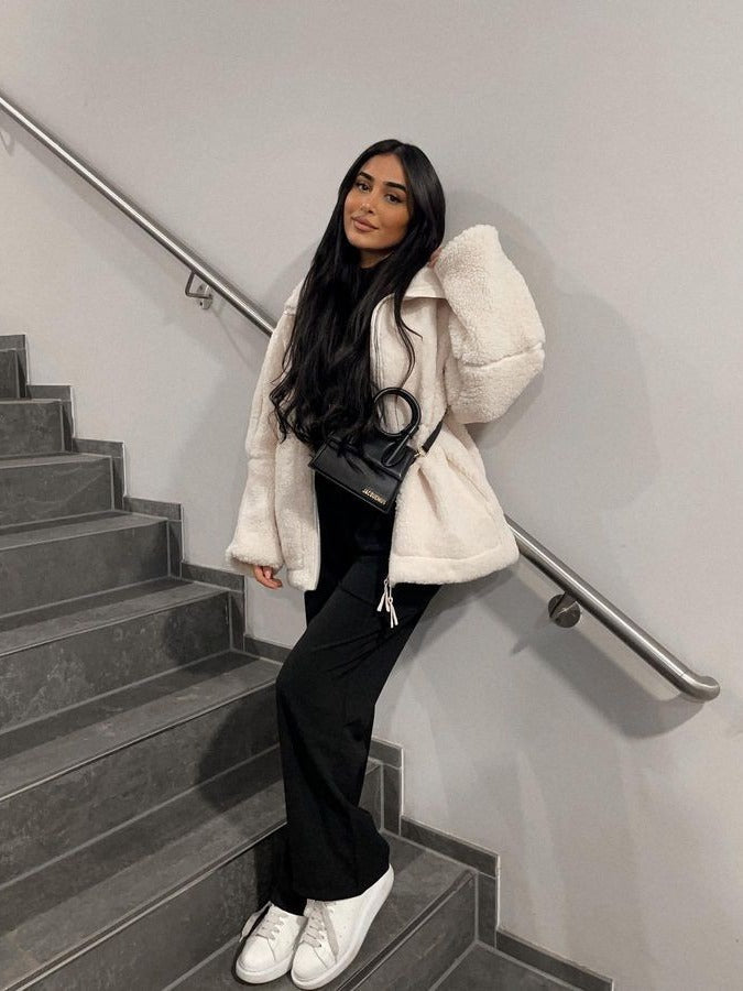 Daniela | Chaqueta polar oversize para mujer con tejido cálido