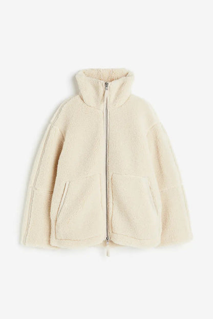 Daniela | Chaqueta polar oversize para mujer con tejido cálido