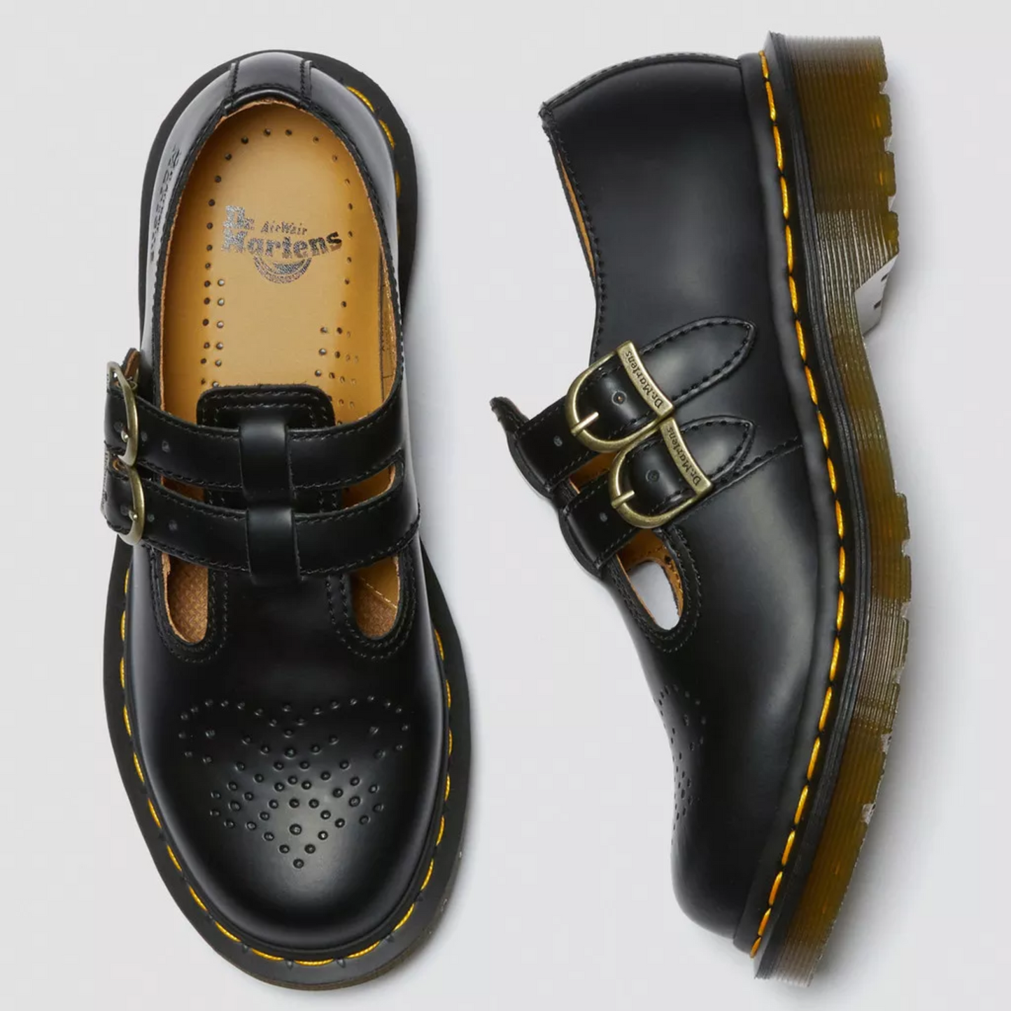 Emma | Zapatos merceditas de primavera con doble hebilla para mujer