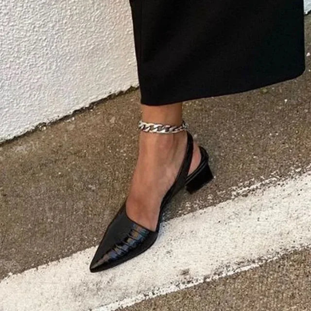 Rafaela | Salones elegantes de primavera para mujer con tacón ancho