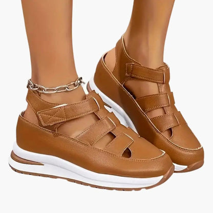 Consuelo | Sandalias ortopédicas para mujer con tiras ajustables y textura