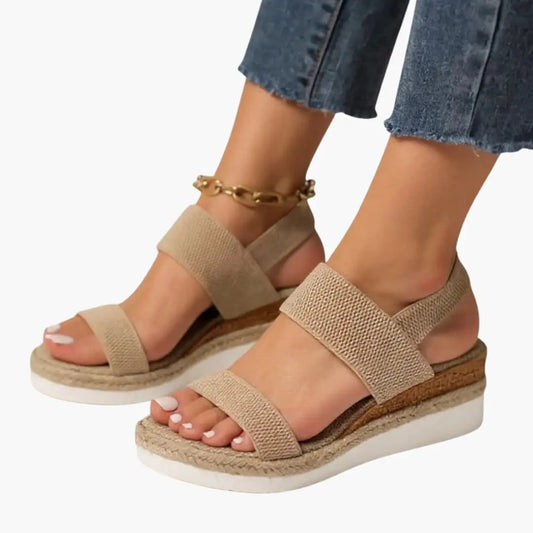 Mireya | Sandalias de plataforma para mujer con plantilla acolchada y suela ligera
