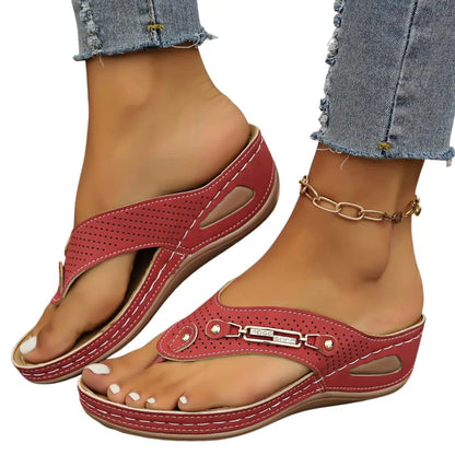 Paulina | Sandalen für Damen mit verstellbaren Riemen und gepolsterter Sohle  