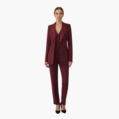 Josefina | Traje de boda para mujer con blazer y pantalón recto