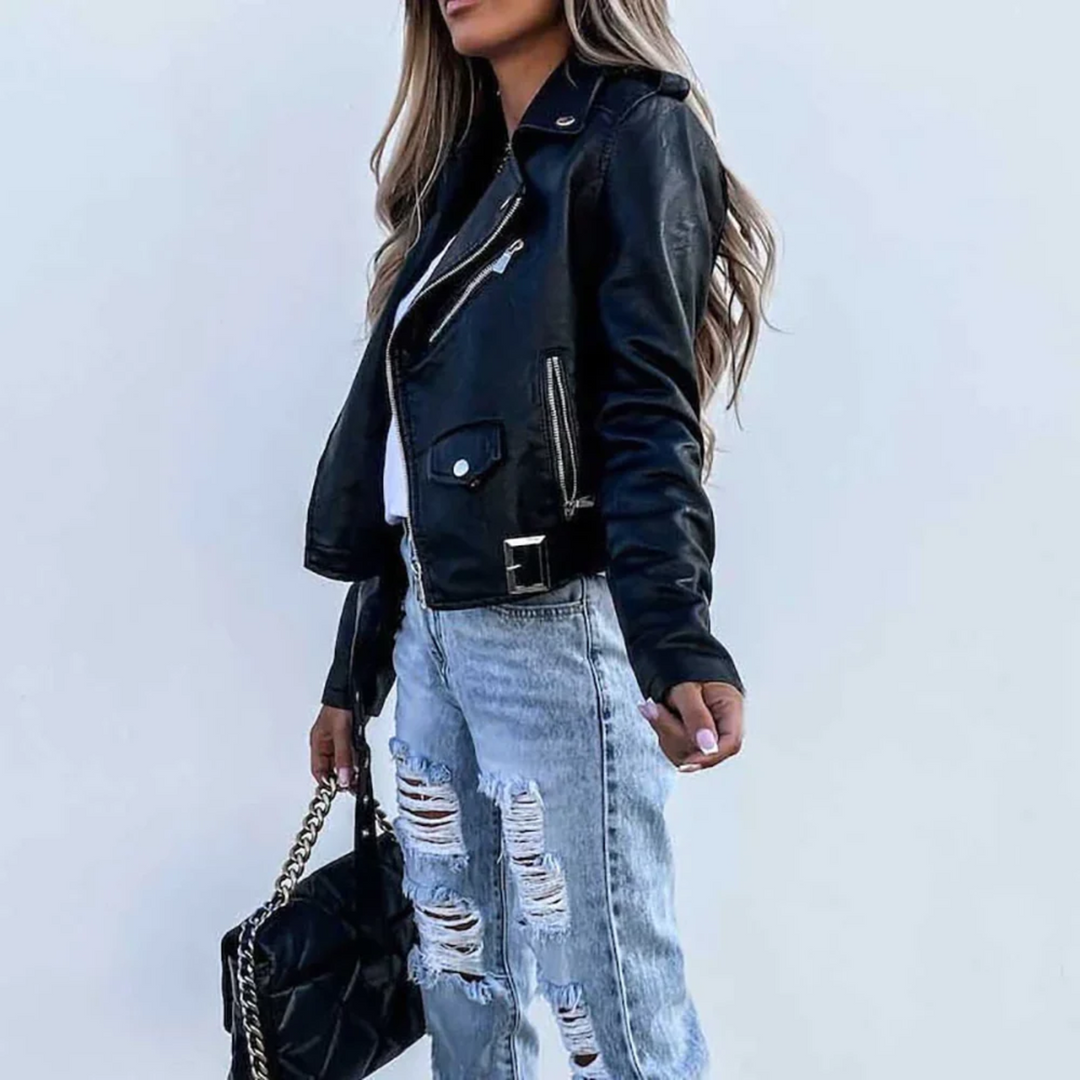 Vega | Cazadora biker para mujer